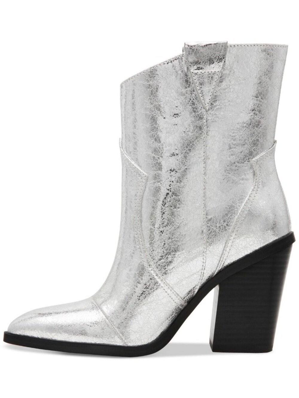 DV by Dolce Vita Nazareth Women's Silver Boot Medium Size 8 NEW - Picture 6 of 7